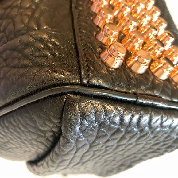 Alexander Wang Black Leather Rockie Crossbody Bag - Picture 13 of 15